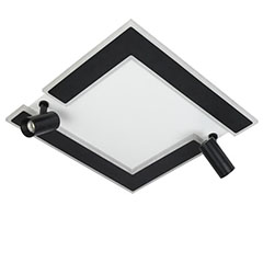 Mennyezeti LED design lámpa: TA1319/WB (80W) - Színhőmérséklet és fényerő szabályzás!