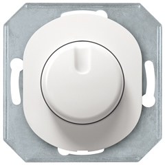 Keret nélkül, fehér dimmer, fényerőszabályozó LED fényforrásokhoz 0-100 Watt