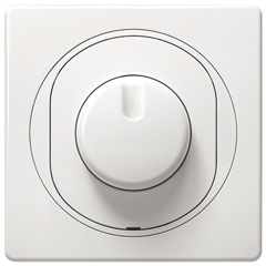 - Komplett fehér dimmer, fényerőszabályozó LED fényforrásokhoz 0-100 Watt