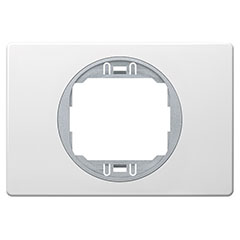 Sorolókeret fehér keret, ezüst belső - 1-es keret, 80x120 mm széles design