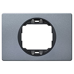 Sorolókeret antik ezüst keret, fekete belső - 1-es keret, 80x120 mm széles design