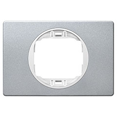 Sorolókeret ezüst keret, fehér belső - 1-es keret, 80x120 mm széles design