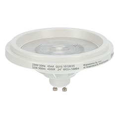 AR111 LED lámpa (5.5W/24°) Spot - természetes fehér, fehér