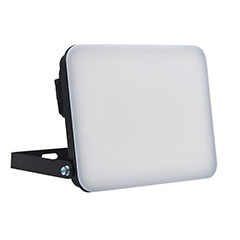 Keret nélküli LED reflektor vízmentes kötődobozzal (50W/4750lm) természetes fehér