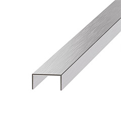 NOX Prémium dekorcsík- inox, szálcsiszolt ezüst 8mm/270cm
