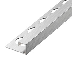 NOX Prémium Q profil - inox, szálcsiszolt  ezüst 10mm/270cm
