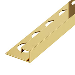 NOX Prémium Q profil - inox, tükör arany 10mm/270cm