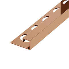 NOX Prémium Q profil - inox, tükör rosegold 10mm/270cm