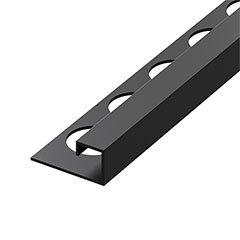 NOX Prémium Q profil - inox, matt fekete 10mm/270cm