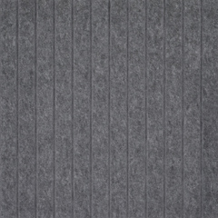 Lamellamintás filcpanel - filcből készült puha falburkoló 60x120 cm, szürke