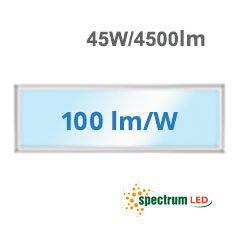 LED panel (1200 x 300 mm) 45W - természetes fehér, 100 lm/W