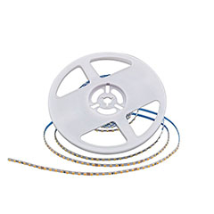LED szalag beltéri 2835-128 (24 Volt) - meleg fehér, 4 mm széles