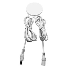 Bútorlapon keresztül érzékelő LED vezérlő, kapcsoló és dimmer (72W) DC csatlakozókkal