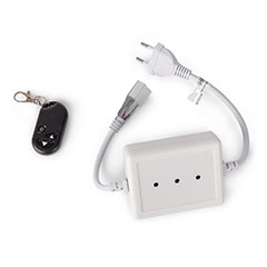 5050 SMD kültéri LED szalaghoz dimmer, fényerőszabályzó rádiós távirányítóval (600 W)