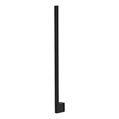 Yalte LED lineáris oldalfali lámpa (10 Watt), fekete, IP54, meleg fehér