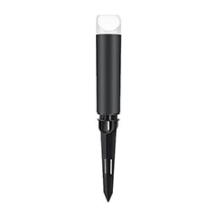 Leszúrható LED lámpa, fekete (3W) meleg fehér, IP65