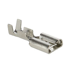Ónozott csúszósaru, kábelsaru (100db/csomag) 6.3 mm