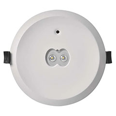 LED vészvilágító lámpatest (6W - 3 óra világítási idő) 5000K természetes fehér