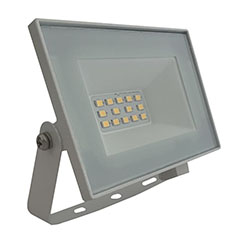 SMD LED reflektor, fehér ház (10W/730lm) - hideg fehér