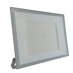SMD LED reflektor, fehér ház (200W/16450lm) - hideg fehér
