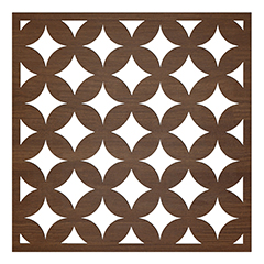 Mennyezeti kazettás dekorpanel, csillogás, 595x595 mm, 3 mm HDF - Dió
