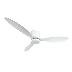 Mennyezeti ventilátor és lámpa, 3 lapát (18W/1440lm) CCT, távirányítóval, fehér
