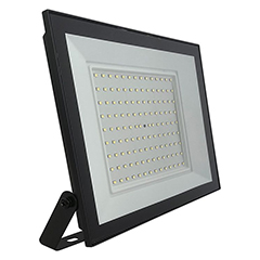 SMD LED reflektor, fekete ház (100W/8150lm) - hideg fehér