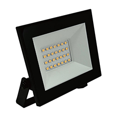 SMD LED reflektor, fekete ház (20W/1510lm) - hideg fehér