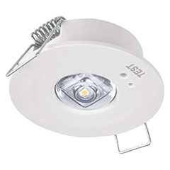 LED vészvilágító lámpatest (1W - 3 óra világítási idő) hideg fehér