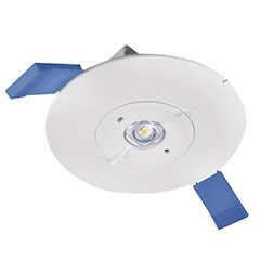 LED vészvilágító lámpatest (2W - 3 óra világítási idő) hideg fehér