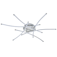 Mennyezeti LED lámpa, króm (40W/2756lm) állítható színhőmérséklet