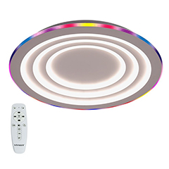 Dalia Mennyezeti LED lámpa (80W - 4635lm) távirányítóval, RGB+CCT