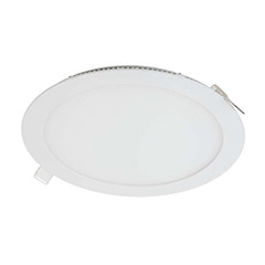 SLIM LED panel (kör alakú) 22W - természetes fehér