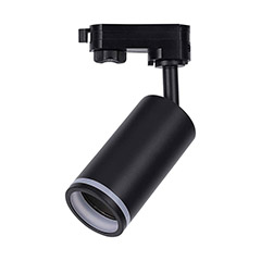 Sínes LED lámpa GU10 foglalattal, fekete Sínes LED lámpa GU10 foglalattal, fekete