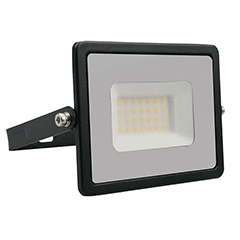 SMD LED reflektor, fekete ház (30W/2510lm) - természetes fehér
