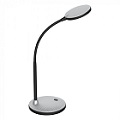 Asztali LED lámpa (5.5W) szürke-fekete, meleg fényű