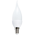 LED lámpa E14 (6W/200°) Láng - meleg fehér