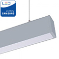 Irodai fel-le világító LED lámpatest (60W) fehér ház - 4000K- sorolható