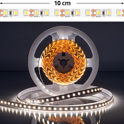 LED szalag beltéri 3528-120 (12 Volt) DEKOR! - hideg fehér