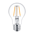 E27 LED izzó Retro filament (4W/300°) Körte - meleg fehér