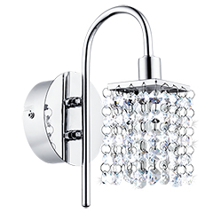 ALMONTE LED fali lámpa (IP44), G9-LED (1x2,5W)