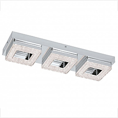 FRADELO mennyezeti LED lámpa (3x4W) kristály hatású