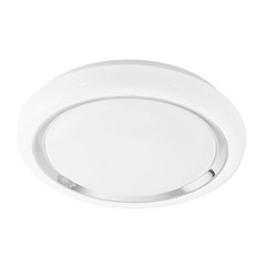 CAPASSO mennyezeti LED lámpa (18W) fehér, króm