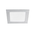 Katro LED panel IP44 ezüst (172 mm) 12W - természetes fehér