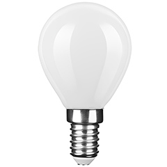 E14 LED izzó Loft filament (4W/360°) Kisgömb - természetes fehér