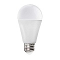 E27 LED lámpa (15W/200°) Körte - meleg fehér