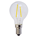 LED lámpa E14 Filament (2W/300°) Körte - meleg fehér