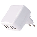 Univerzális USB smart töltő adapter, 4 portos (5V/6.8A)