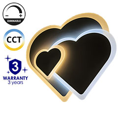 Coeur Mennyezeti LED lámpa (74W - 5180 lm) RF távirányítóval