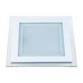 Állítható színhőmérsékletű LED panel (12W) négyzet (CCT)